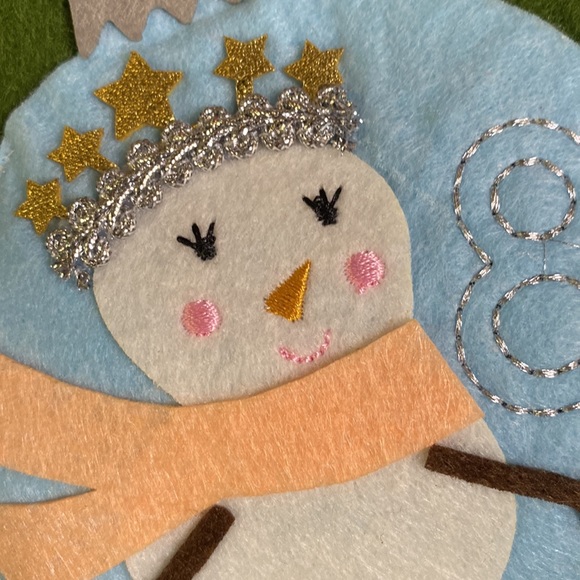 Pottery Barn Kids Felted and Fun Tree Shaped Pocketed Advent Holiday Calendar🎄 - Picture 7 of 16